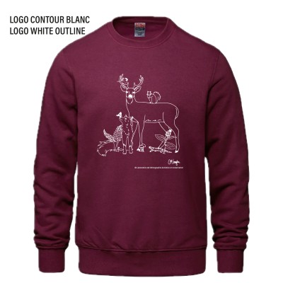 Crewneck Maroon