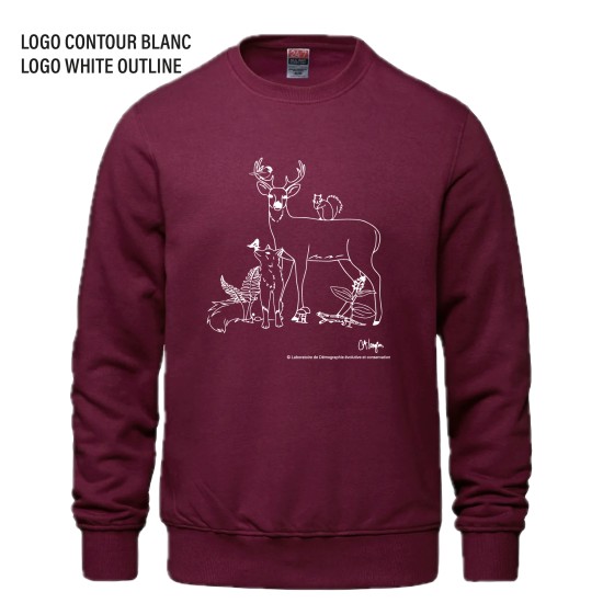 Crewneck Maroon