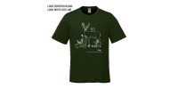 T-shirt green forest