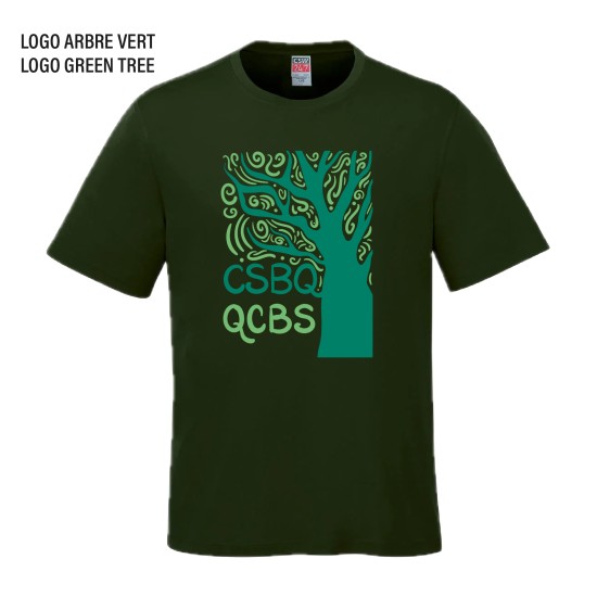 T-shirt green forest