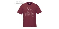 T-shirt maroon