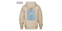 Full zip hoodie navy