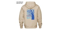 Full zip hoodie navy